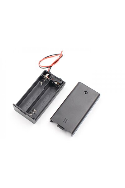 OEM CASE FOR 2X AA, WITH COVER AND SWITCH