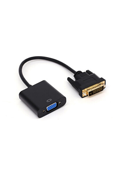 OEM DVI-D 24+1-VGA adapter cable, 0.2m, male-female