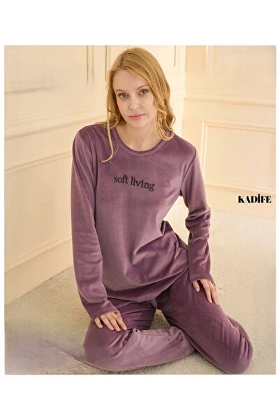 Mihra Kadife Kadın Pijama Takımı