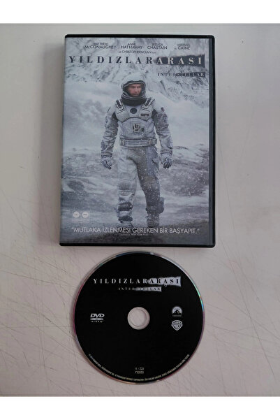 Plakperest INTERSTELLAR / Yıldızlararası - Yön: Christopher Nolan - DVD Film-2.el