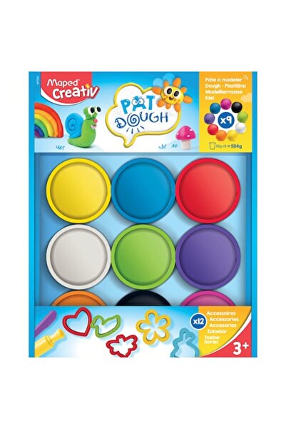 Maped Set Plastilina Creativă Kit de Aluat și Forme (907202)