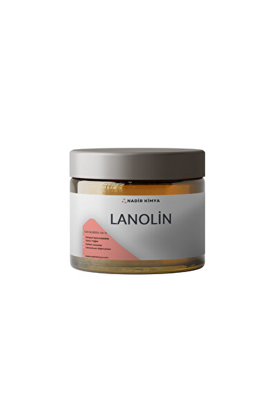 Nadir Kimya Lanolin 100 Gr - %100 Saf ve Doğal (Koyun Yünü Yağı) - (Anhydrous)