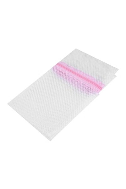 Generic white mesh laundry bag