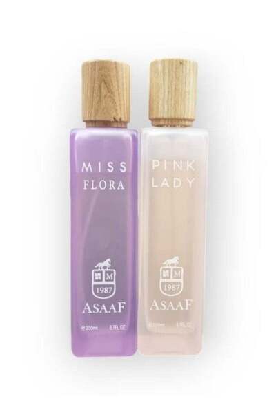 ASAAF Assaf Bank Lady-Miss Flora Set for Women, 2 Pieces, 200ml