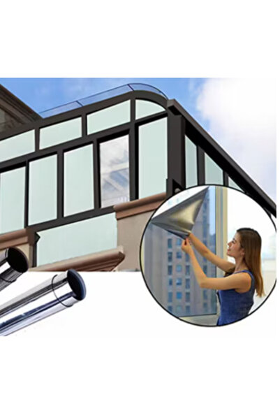 OEM Reflective window protection film for interior installation with mirror effect and solar protection
