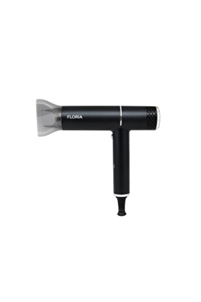 Floria ZLN 9136 Hair Dryer 1200 W, 3 Speed Settings, Cold Air, Foldable Handle, Concentrator, Black