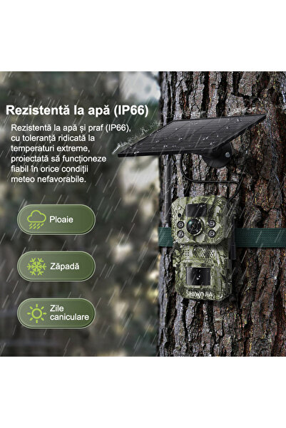 Sectec 4G Solar Hunting Camera with GPS, Night Vision and Motion Detection