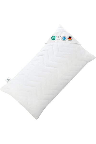 THIRD OF LIFE Verda Pillow 40 x 80 cm — 100% , Made in Germany, Ergonomic, Height Adjustable