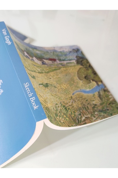 Poli Art Design Sketchbook Van Gogh serisi “Wheatfield under Clouded Sky” 21×...