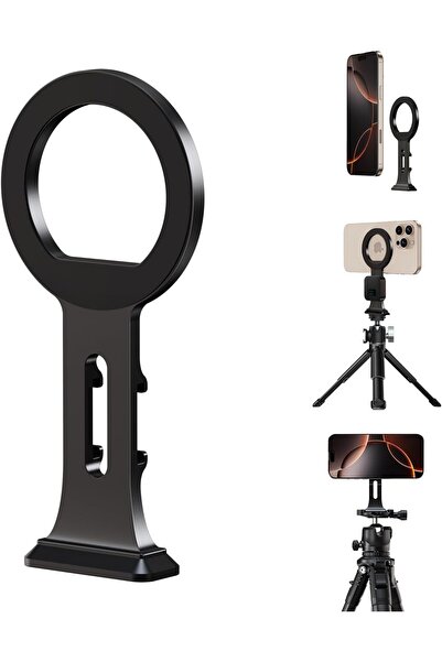 Elitehood Aluminum MagSafe Tripod Phone Mount with Arca-Swiss Quick Release & 1/4" Screw Adapter