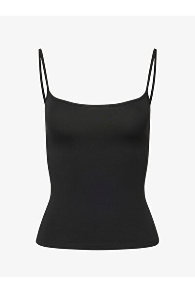 IPL Women's Black and White Skin Color Cotton Soft Thin Strap Tank Top (3 Pieces)