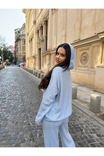 StylovelyShop Two-piece set of Melissa knitwear