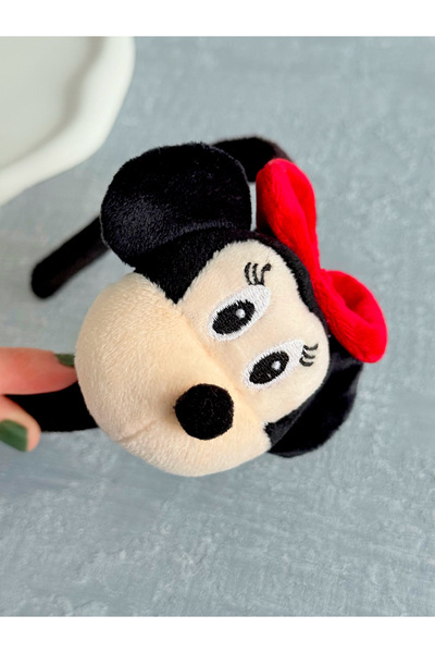 Tgc Aksesuar Sevimli Minnie Peluş Taç