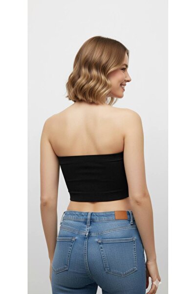 BRGCLOTHING Fitted Seamless Strapless Blouse