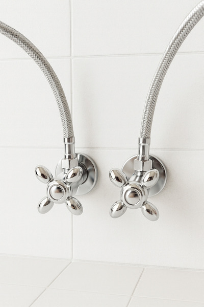 SUVİA طقم صنبور كوك تاهاتير مكون من قطعتين + خرطوم مرن 50 سم قطعتين |   طقم ح...