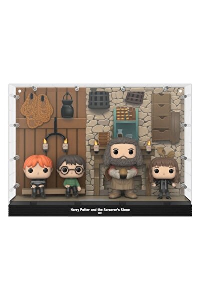 Funko Harry Potter POP Moments Deluxe Vinyl Figure 2-Pack Hagrid's Hut 9 cm