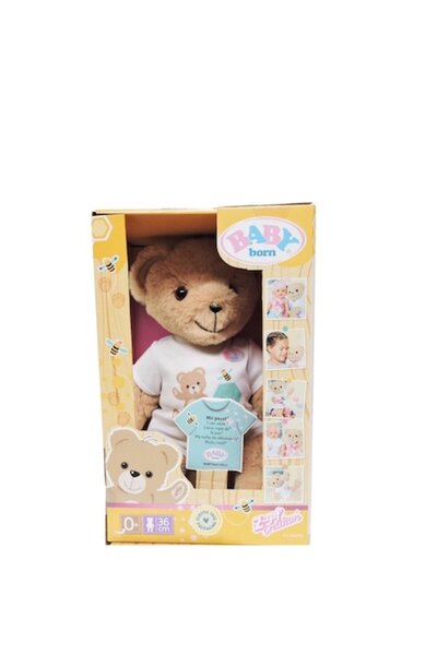 Zapf Ursuleț de pluș Baby Born, Zapf, 36 cm, maro/alb