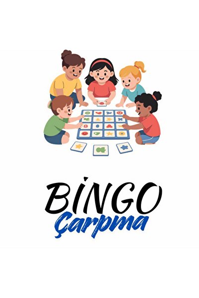 Edu&Hobby Çarpım Bingo Akıl ve Matematik Oyunu – Eğitici Çarpım Tablosu Seti