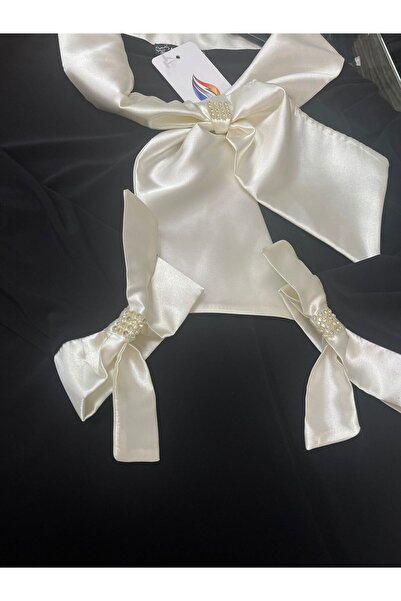 dml giyim Sleeve and Collar Detail Buzzy Fabric Blouse