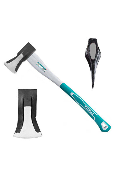 TOTAL Splitting axe with fiberglass handle - 2000g