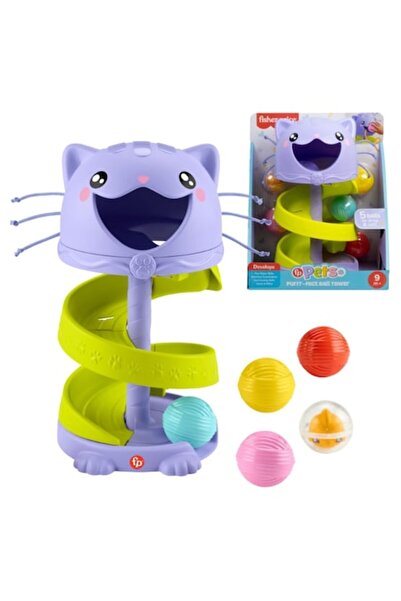 mattel Turn cu minge pentru bebeluși Fisher Price Kitty (HTW92)