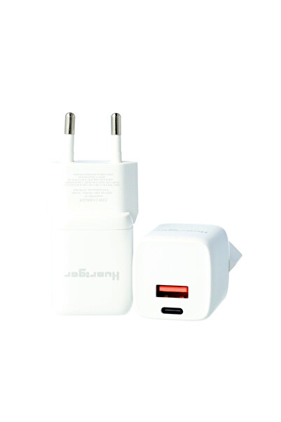 huari Adaptor de perete Huarigor USB-C + USB-A cu încărcare rapidă 33W