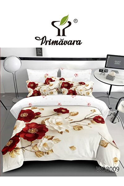 Primavara 5D Bed Linen – 4 Pieces with Fitted Sheet