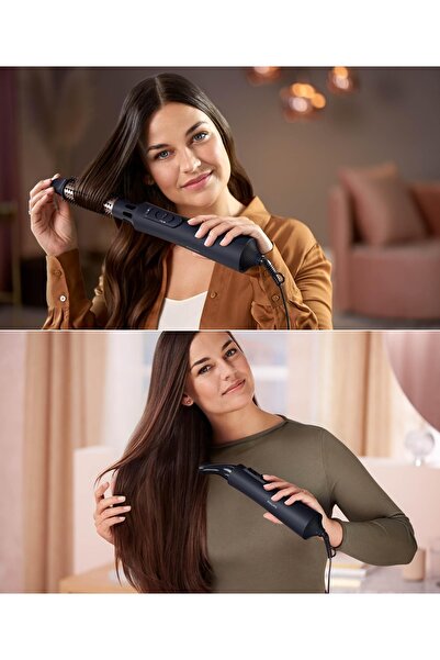 Philips Professional 1000W Air Hair Brush and Styler (2 in 1) Series 5000 Ionic Care 5 Attachments 3 Settings BHA530/03