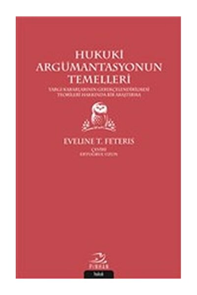Genel Markalar Hukuki Argümantasyonun Temelleri Eveline T. Feteris