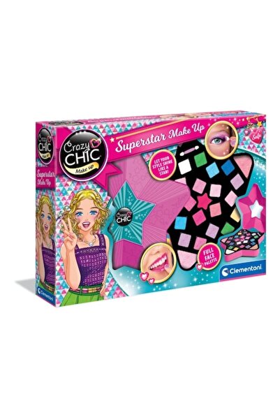CLEMENTONI set cosmetice, paletă de machiaj, 15x15cm, multicolor