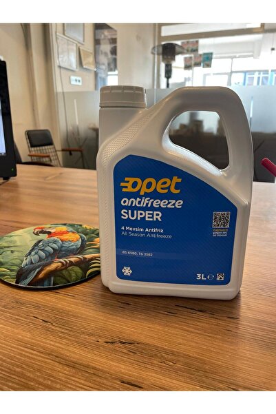 opet Antifiriz Super 3 litre Mavi 2025 Üretim
