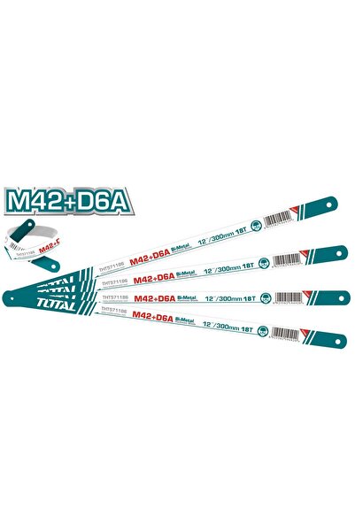 TOTAL Saw blade set 300mm (12") 18T