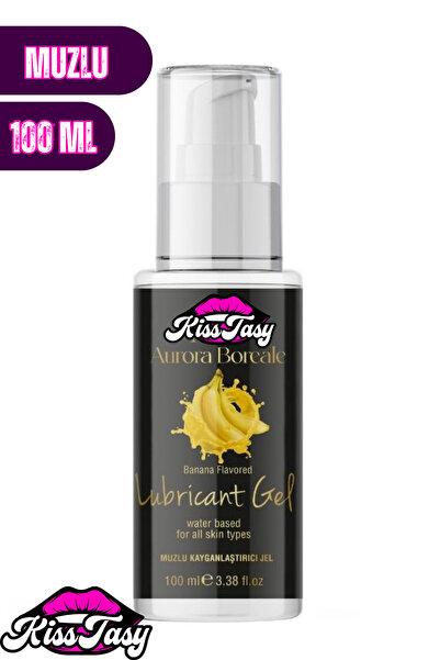 Su Bazlı Kokusuz Muzlu Tatlandırılmış Cilt Dostu Kayganlaştırıcı 100 Ml