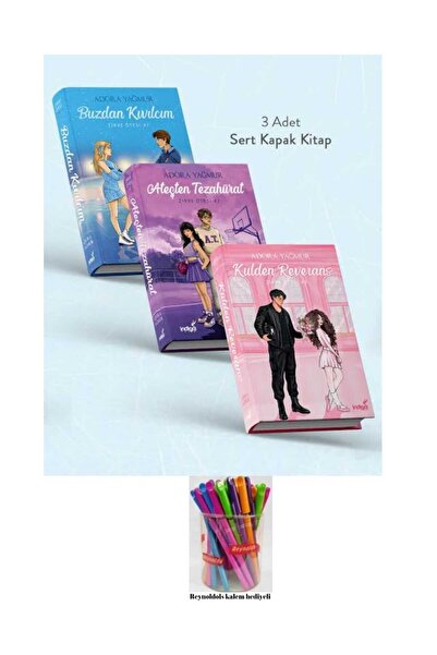 İndigo Kitap Külden Reverans - Ateşten Tezahurat - Buzdan Kıvılcım 3 Kitap Ci...