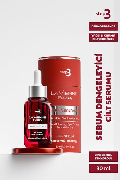 La Vienne Flora DermoBalance, Niasinamid %10, Retinol ve Zinc PCA, AHA/BHA Se...