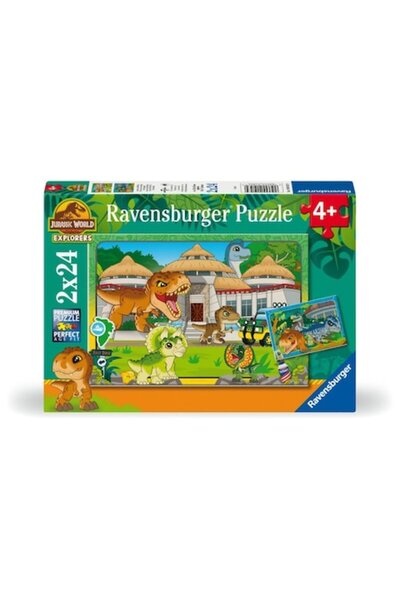 RAVENSBURGER - Παζλ Εξερευνητές Jurassic World 2x24 κομμάτια