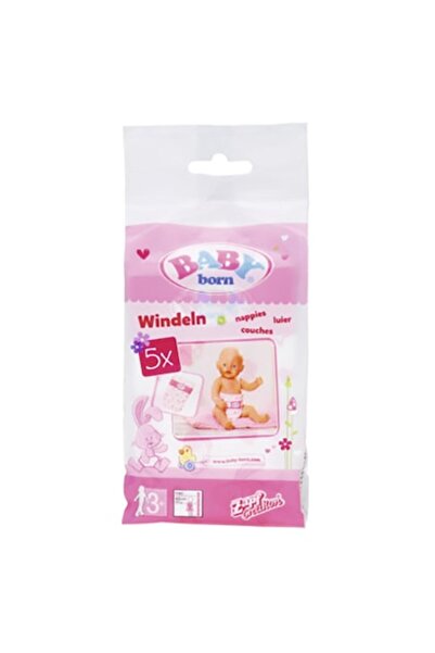 Zapf Accesorii Baby Born - Scutece, 5 bucăți