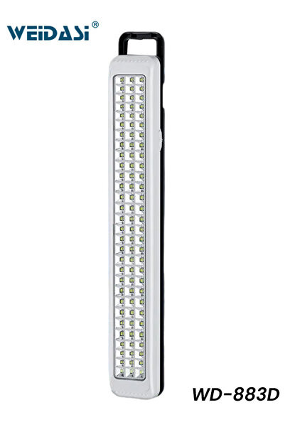 weidasi WD-883D LED Emergency Light with AC/DC Charging, Dual Brightness Levels and Built-In Battery