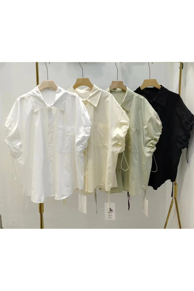 1way Women's shirt with tie sleeves