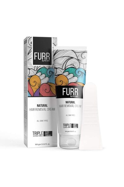 Pee Safe FURR Natural Hair Removal Cream 100 gm