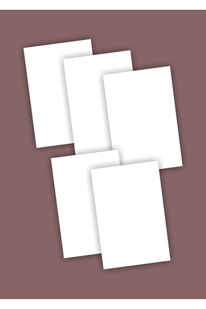 Grdall 5 Pcs - A7 Size Tiny Memo Pad - Unprinted Top Glued Memo Pad