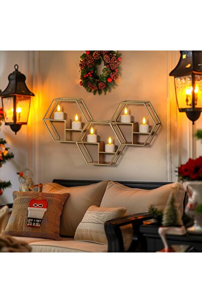 SoulBay Flameless Candles Rechargeable Magnetic Charging LED Tea Lights (12pcs)