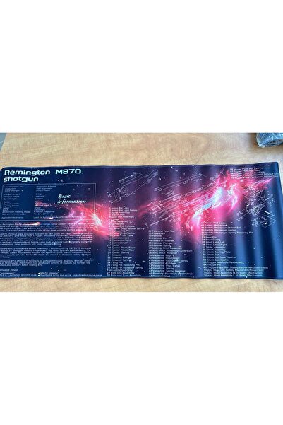 OEM Large Rubber Mousepad, For Gaming, Office, Non-Slip, 30*80 cm, №2