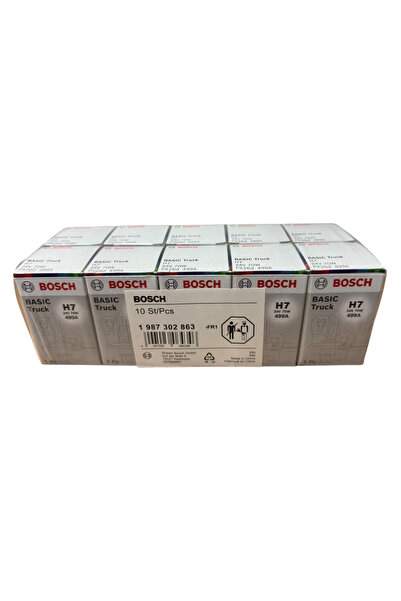 Bosch H7 Far Ampulü 24v 70W (1987 302 863) 10 Adet Fiyatı