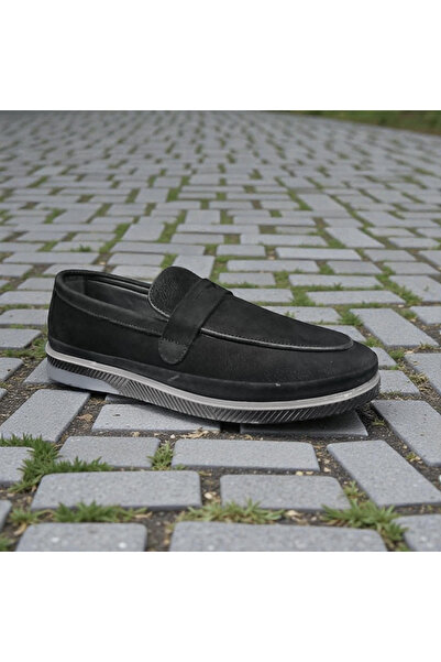 VİVA SHOES Men's Nubuck Loafers Shoes
