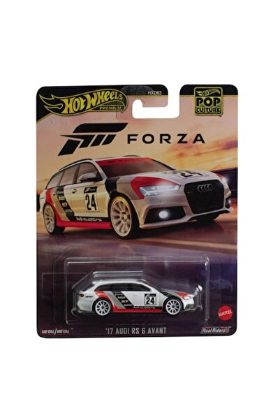 HOT WHEELS Mașină premium turnată sub presiune, Audi RS6 Avant Forza '17, Cul...