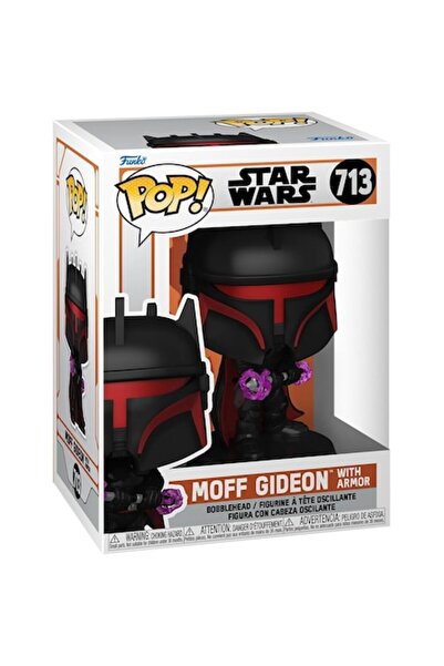 Funko Pop! - Междузвездни войни - Моф Гидеон с броня, черен, 9.5 см