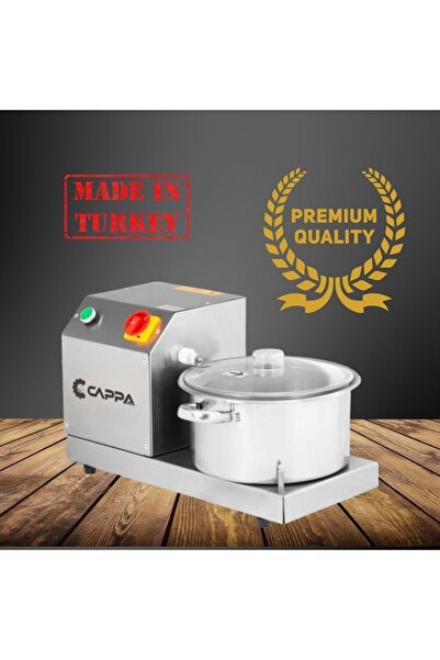 CAPPATECH Soğan Doğrama Makinesi 8 kg 13 lt 4 Bıçaklı
