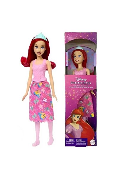 Ariel Păpușă Princess Disney 30 cm cu Rochie Roz, 3+ ani