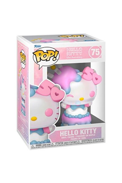 Funko Ποπ Σάνριο Χέλοου Κίτι 50ή έκδοση: Χέλοου Κίτι σε Κέικ " # 75 10 εκ.